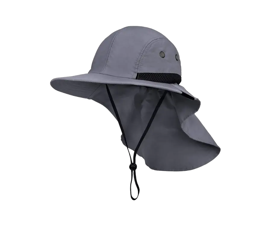 Fishing Hat With Neck Flap