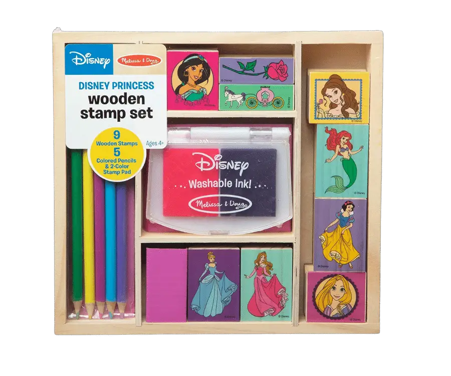 Disney Princess Wooden Stamp Set