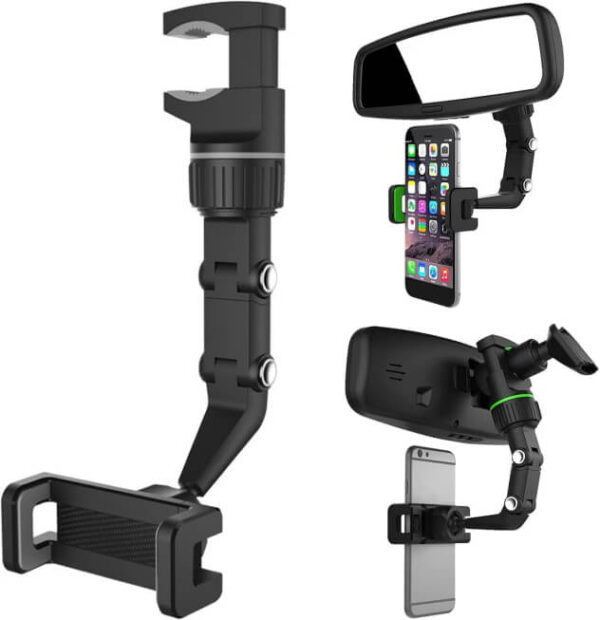 Holds Your Phone From Your Car's Mirror
