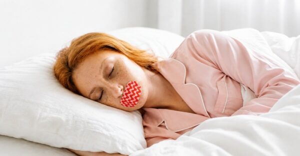 The Mouth Tape That Eliminates Snoring & Fixes Dry, Cracked Lips Overnight